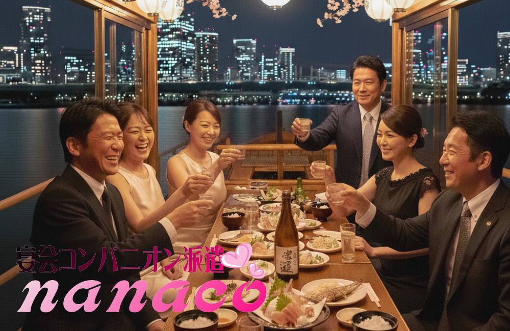 屋形船コンパニオン宴会