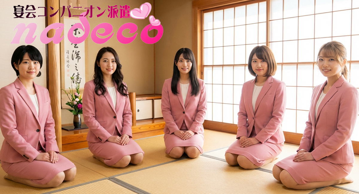 福岡の宴会コンパニオン派遣ならNADECOまで!2時間12000円の安さ!清楚で明るく爽やか!美人、美女、可愛い子が150名以上在籍中!福岡市博多、中州周辺リピート率88%の話題のコンパニオン会社です!